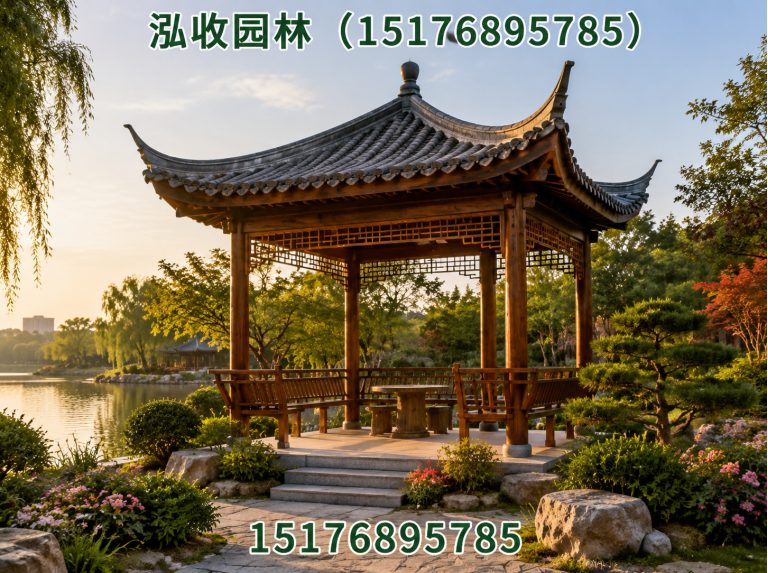 四平防腐木展示图